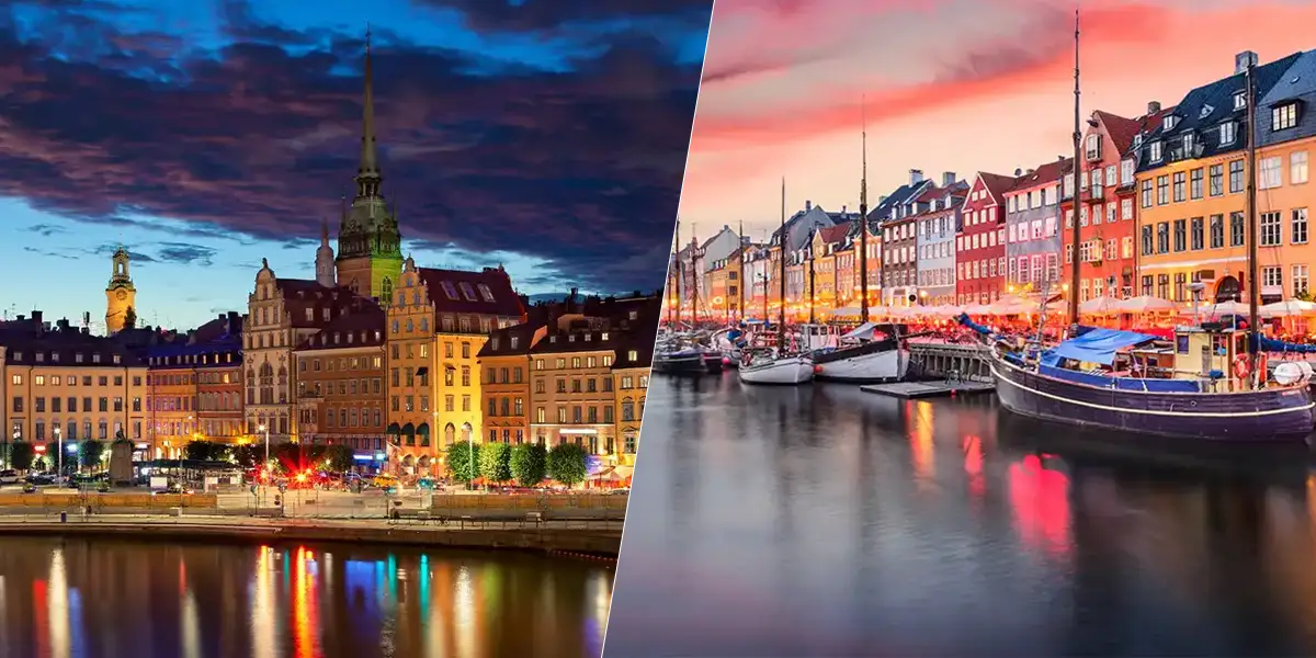 Copenhagen & Stockholm